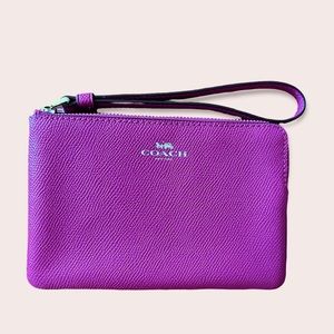 Coach Wristlet Magenta / Hyacinth
